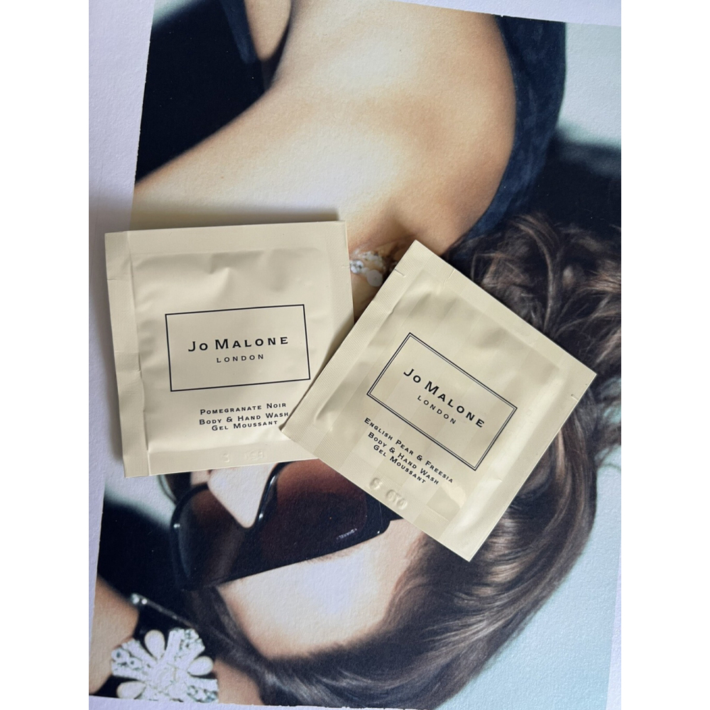 JO MALONE Pomegranat N & English Pear& hand wash - NEW - (LOT OF 2)sample Size